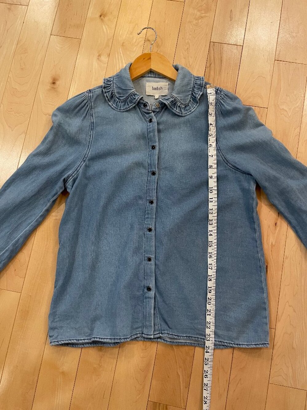 ba&sh Denim Blouse - Picture 8 of 8